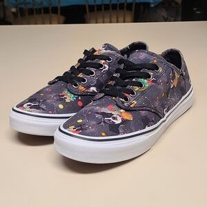 Vans Authentic Space Dog casual skateboard sneakers size 9 1/2